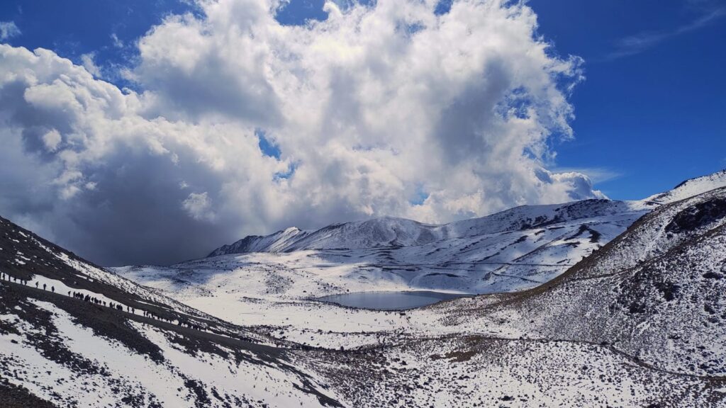 Laguna de la luna, nevado de Toluca