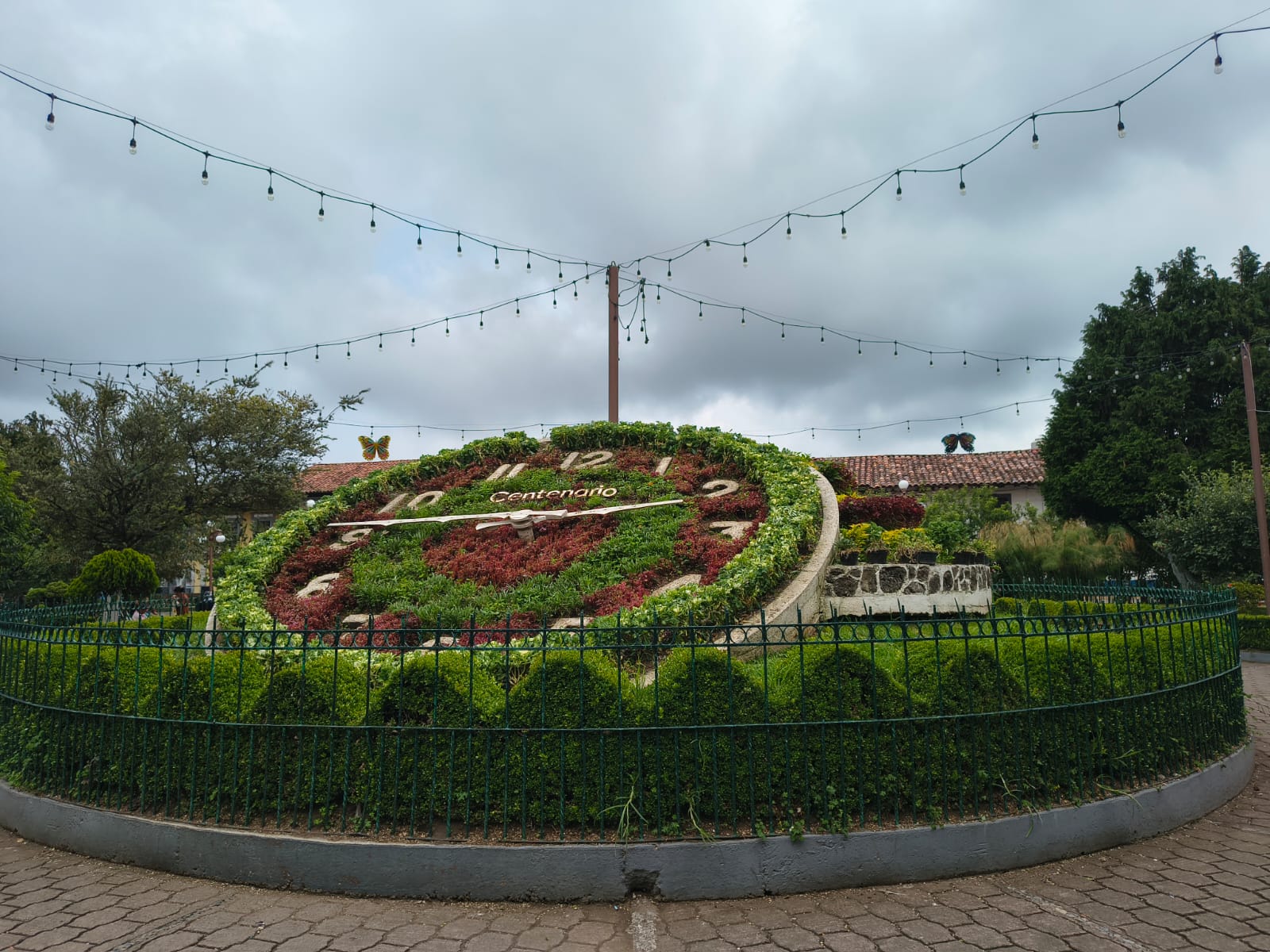 Reloj Floral Zacatlan de las manzanas Puebla