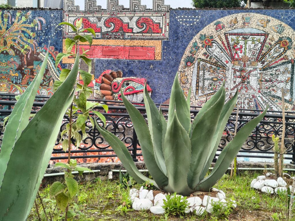 Vitromurales, realizados por artistas locales